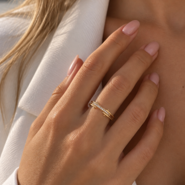 inel aur 14k i 16
