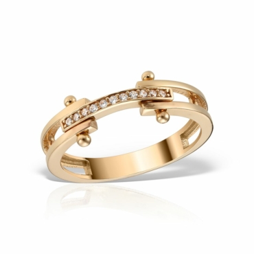 Inel Aur 14K I-16