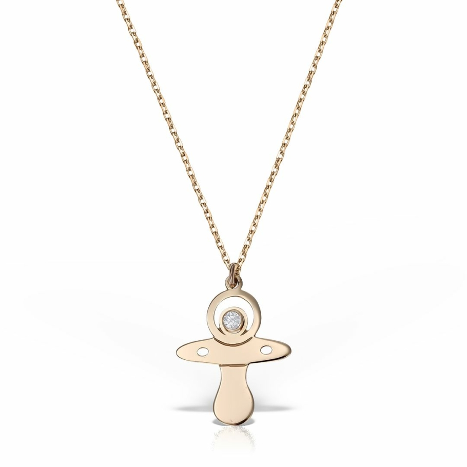 Colier Aur Roz 14K NN-39