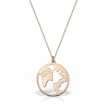 Colier Globul Pamantesc Aur 14K NNN32