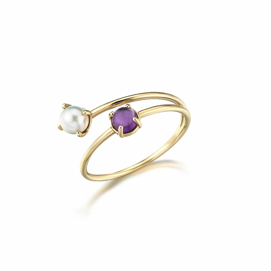 Inel Aur 14K cu Perla PR11