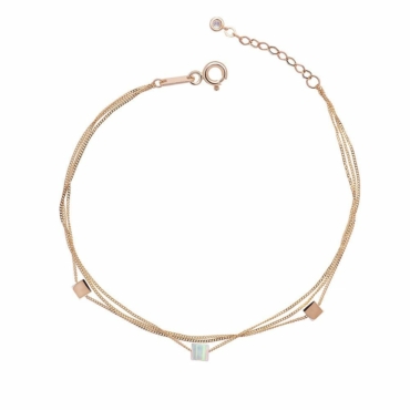 Bratara Aur Roz 14K GVXB0012