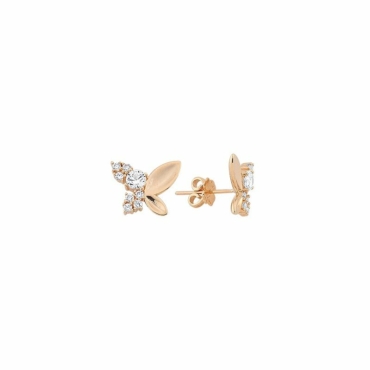 Cercei Fluture Aur 14K PHX0003-E