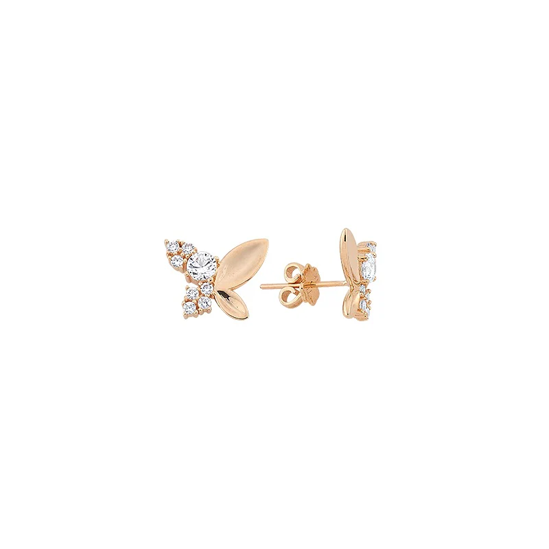 cercei fluture aur 14k phx0003 e