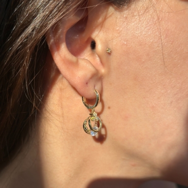 cercei aur 14k pxe0012