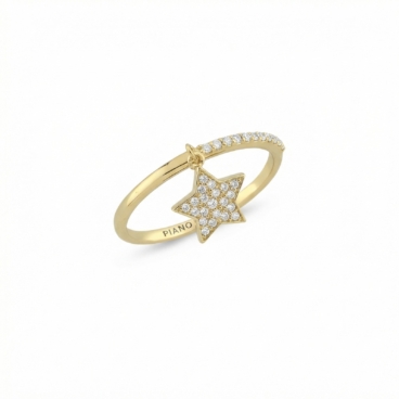 inel steluta aur 14k phx0007 r