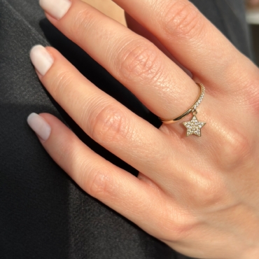 inel steluta aur 14k phx0007 r