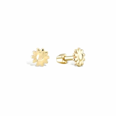 Piercing Ureche Floricica Aur 14K PCXE0023-12