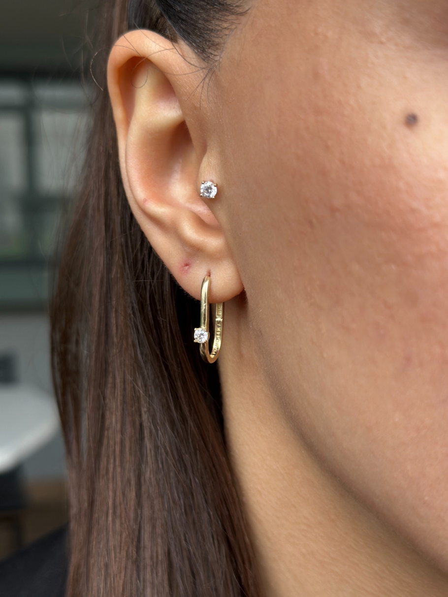 Cercei Aur 14K PXE0082