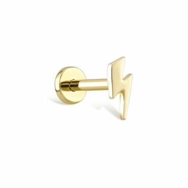 Piercing Ureche Fulger Aur 14K PCXE0028-12