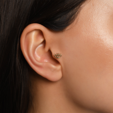 piercing ureche aur 14k pcxe0043