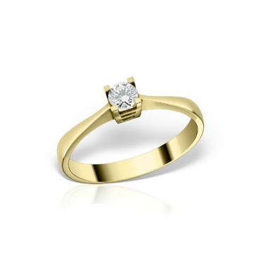 Inel Cu Diamant Aur 18K AYZ3045 0.18ct