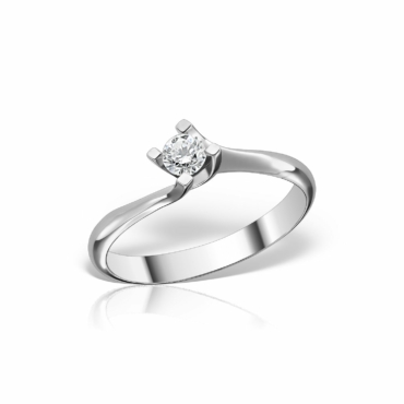 Inel Cu Diamant Aur 18K AYZ3132 0.18ct