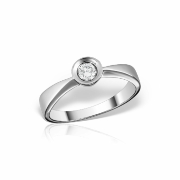 Inel Cu Diamant Aur 18K AYZ2736 0.18ct