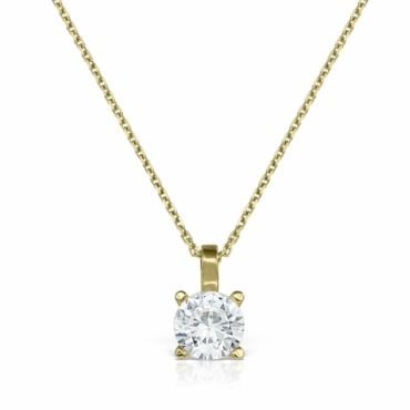 Colier Cu Pietricica Aur 14K NF31