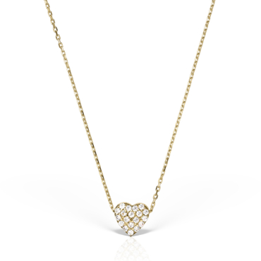 colier cu inima aur 14k nf73