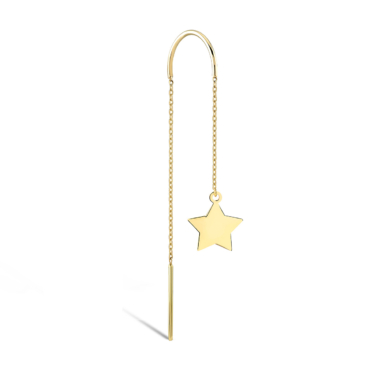 cercei stea aur 14k pxe0138