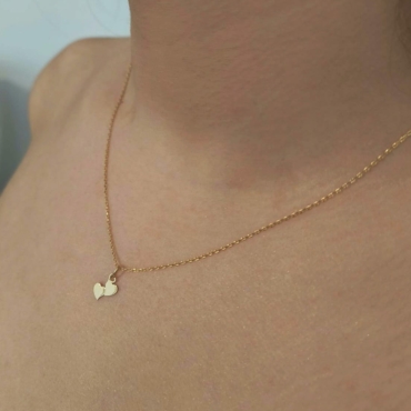 pandantiv fluture pentru lant aur 14k pm 9