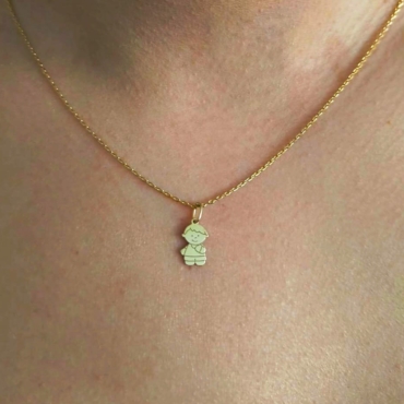 pandantiv fluture pentru lant aur 14k pm 9