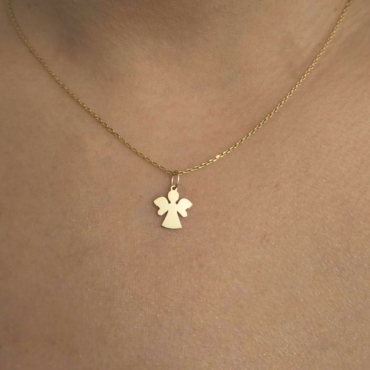 pandantiv fluture pentru lant aur 14k pm 9