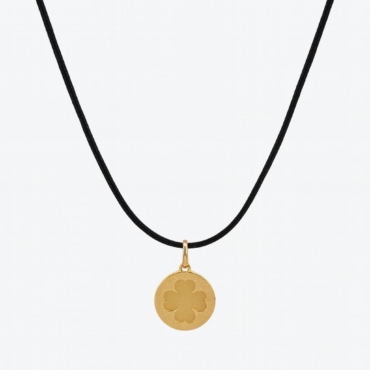 pandantiv trifoi pentru lant aur 14k pm 10