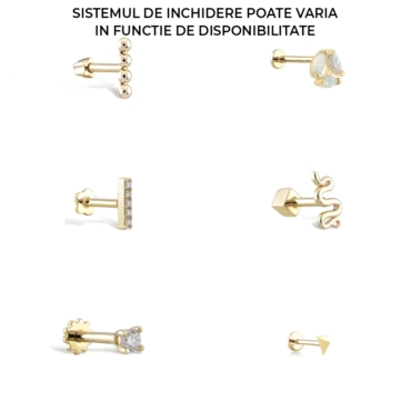 piercing inima aur 14k pcxe0005