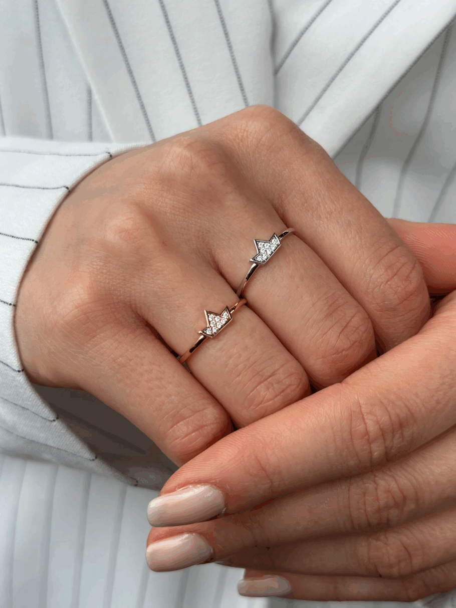 Inel Coroana Aur 14K PXR0097