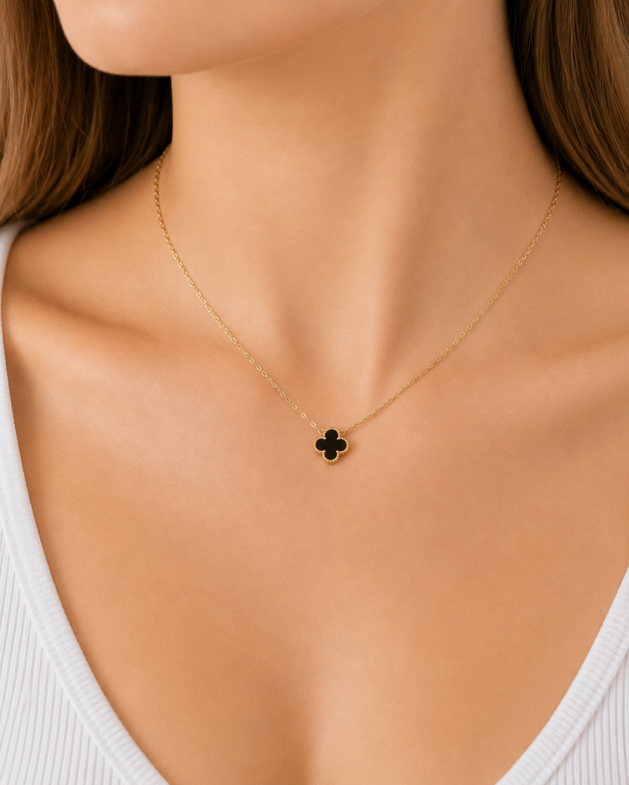 Colier Trifoi Aur 14K NF91