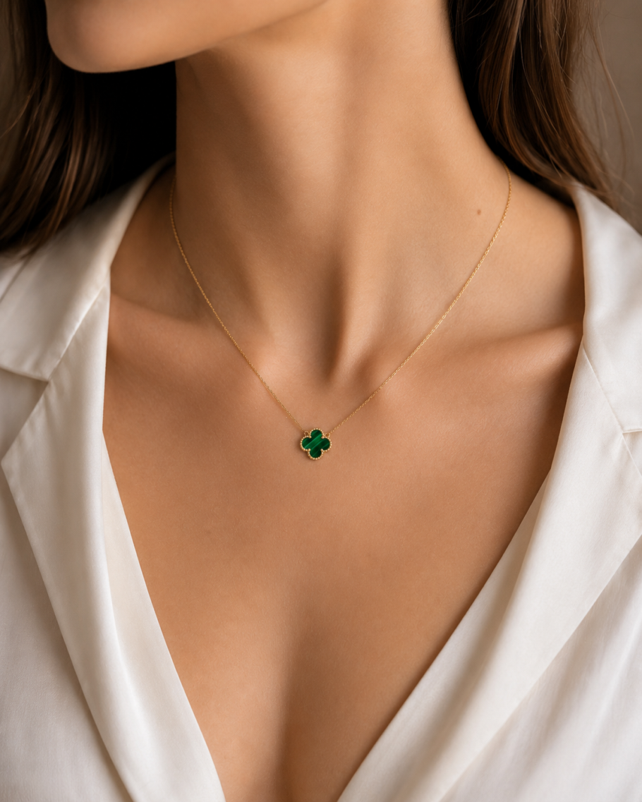 Colier Trifoi Aur 14K NF90