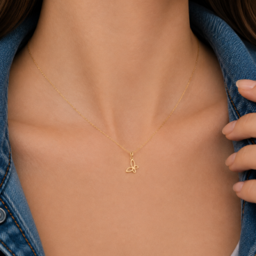 colier cu fluturas aur 14k mvk 1 10