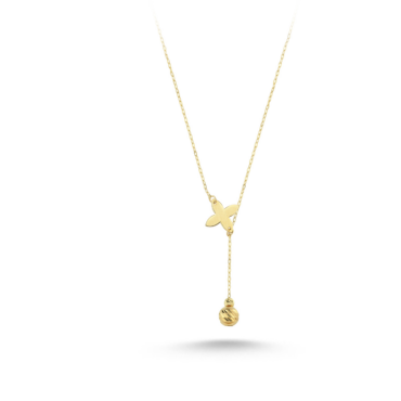 colier cu banut aur 14k mvk 12 7