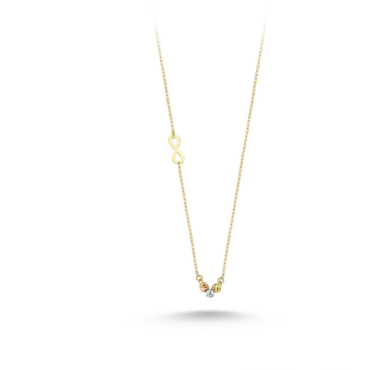 colier cu infinit aur 14k mvk 13 8