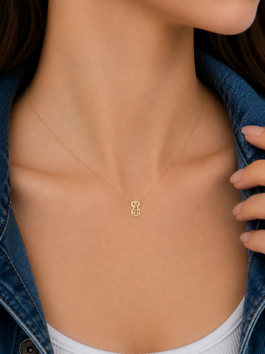 Colier Catelus Aur 14K MVK-20-53