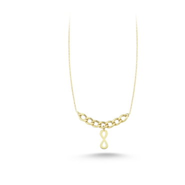 colier cu infinit aur 14k mvk 29 17