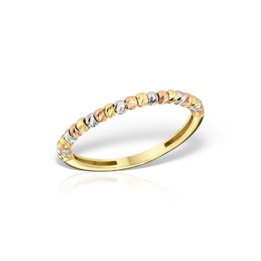 inel cu bilute aur 14k i 59