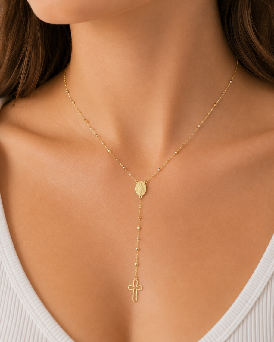 Colier Rozariu Aur 14K N-38