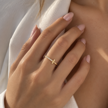 inel aur 14k i 50