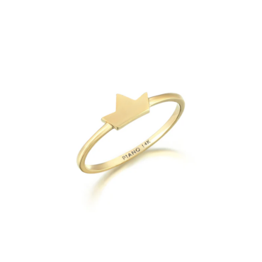 inel coronita aur 14k pxr0096