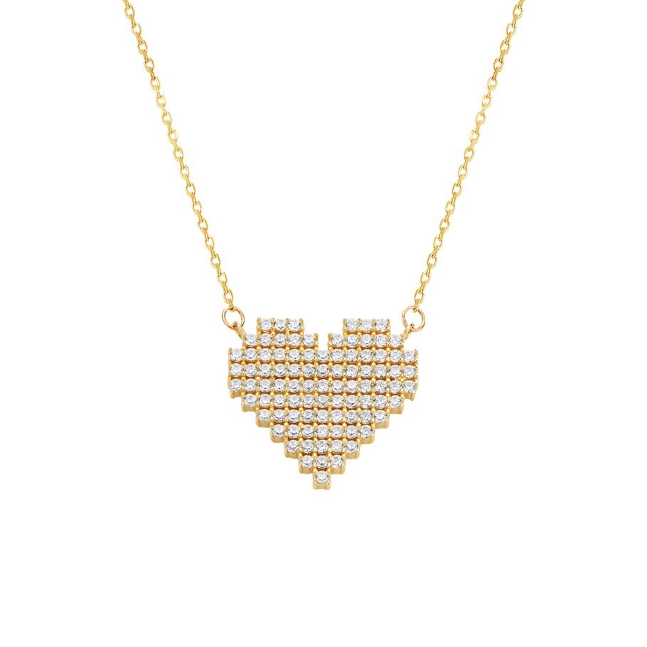 Colier Inima Aur 14K N-42