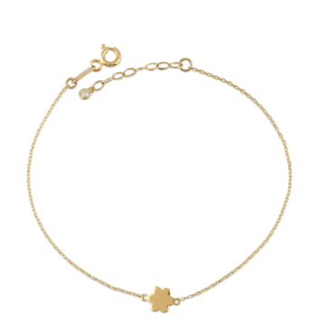 bratara cu floare aur 14k pxb0126