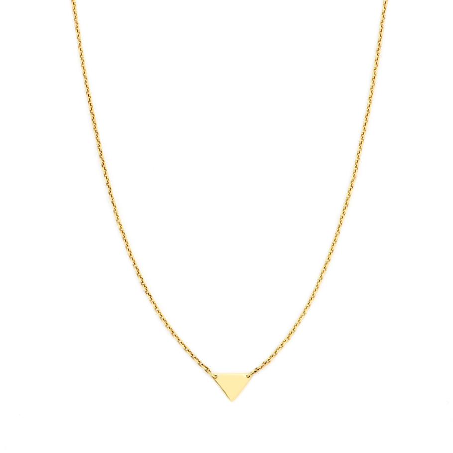 Choker Triunghi Aur 14K N-48