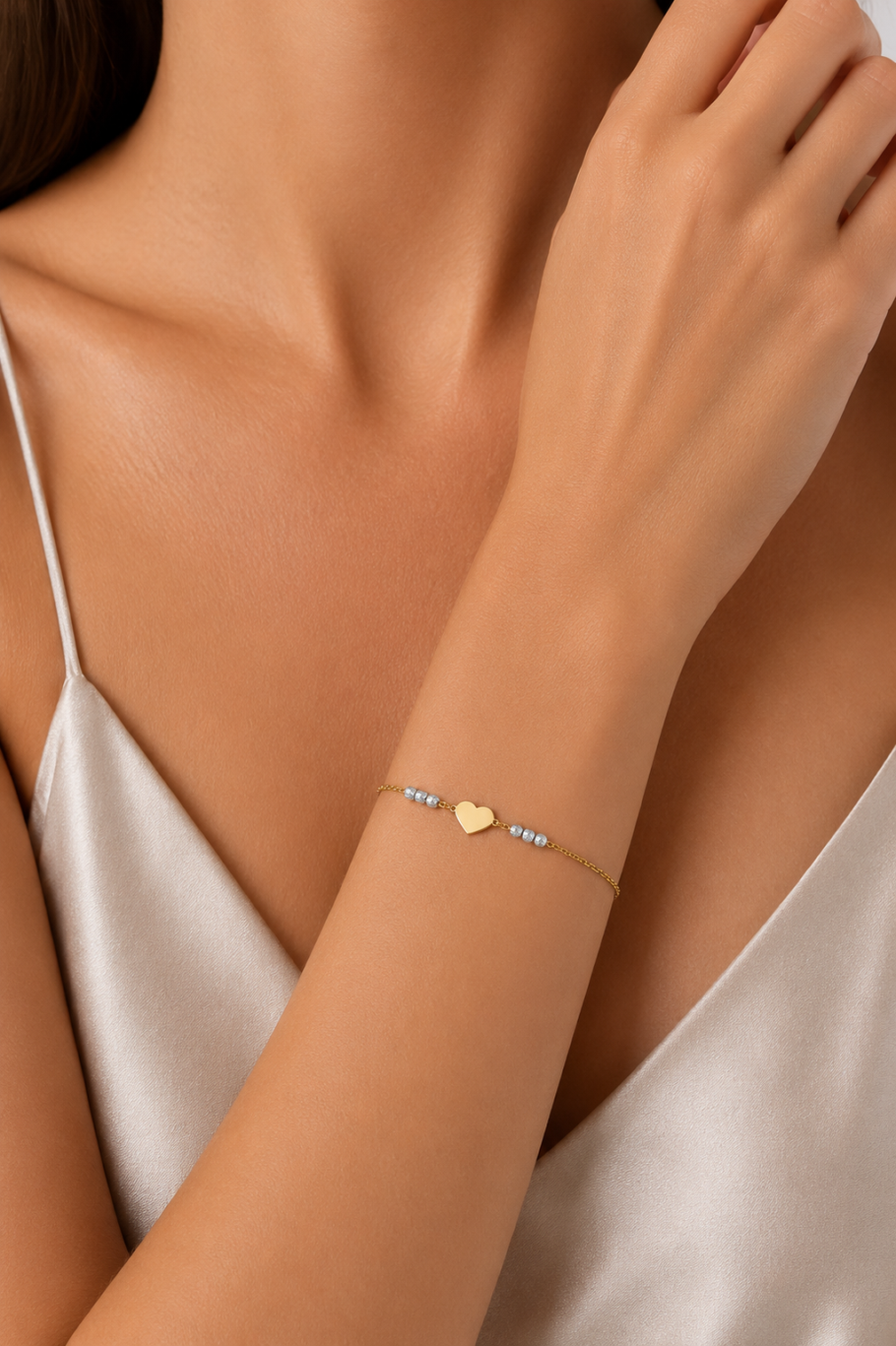 Bratara Inima Aur 14k B-47
