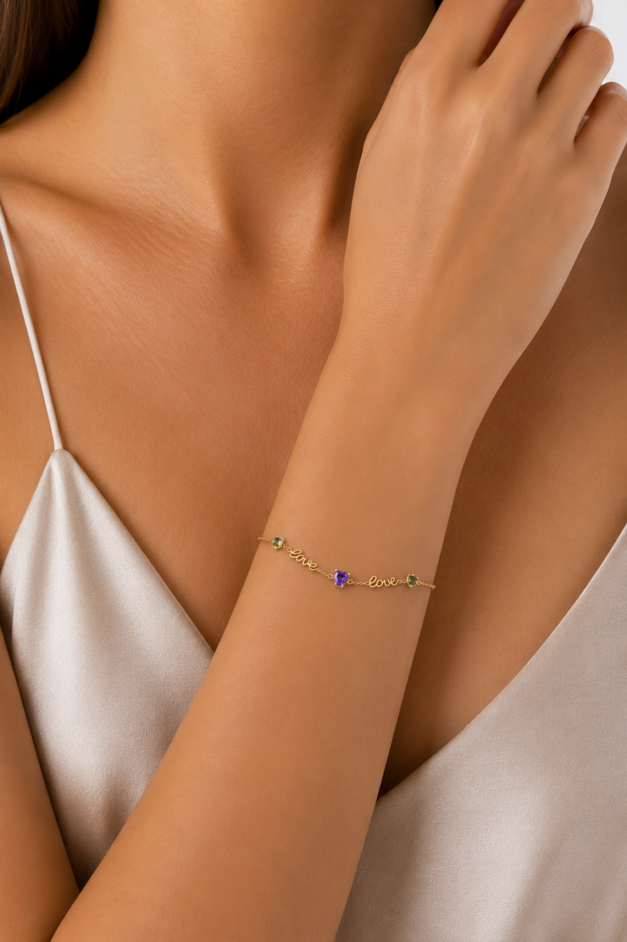 Bratara Love Aur 14K B-48