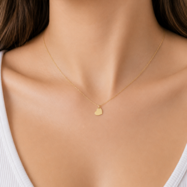 colier inima aur 14k n 47