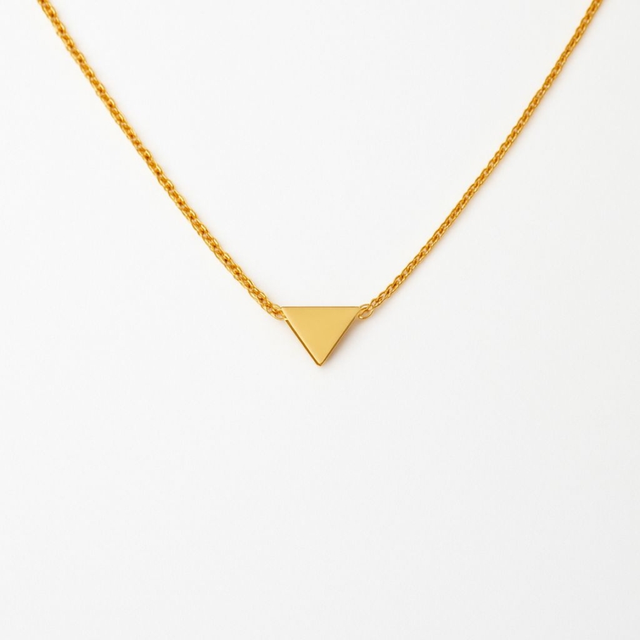 Choker Triunghi Aur 14K N-48
