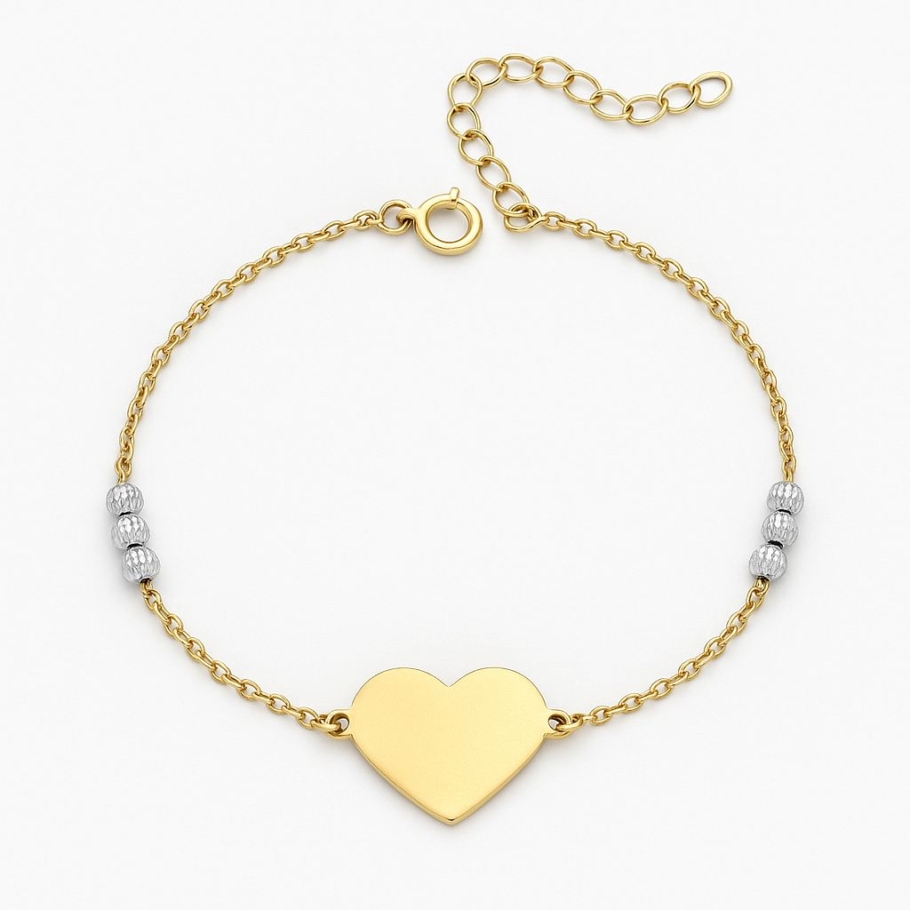 Bratara Inima Aur 14k B-47