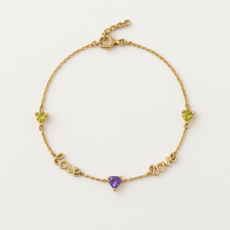 Bratara Love Aur 14K B-48