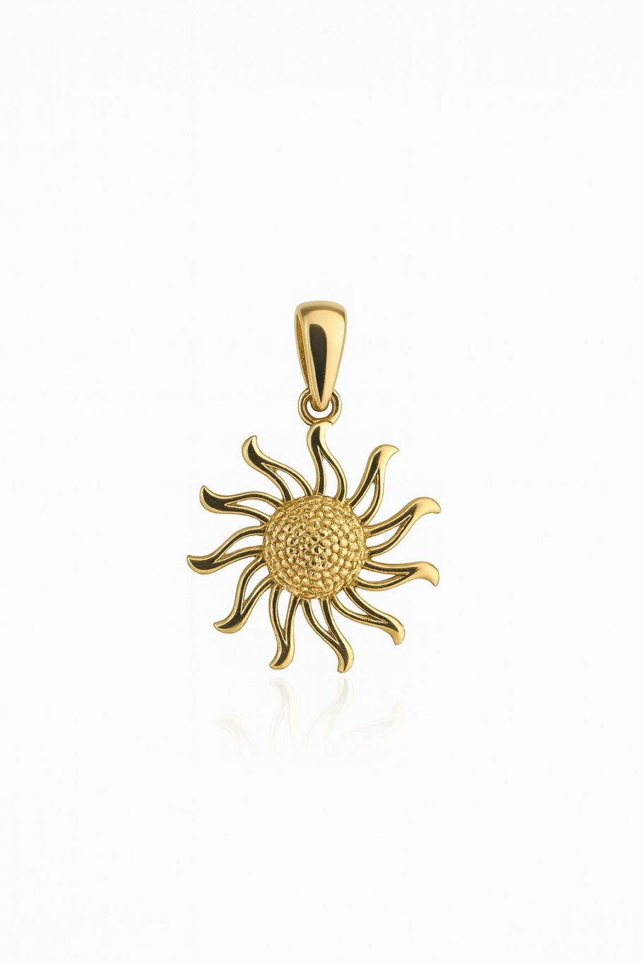 Pandantiv Soare Aur 14K PPP34