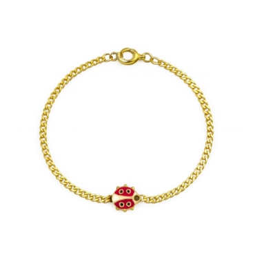 bratara buburuza copii aur 14k bc 28