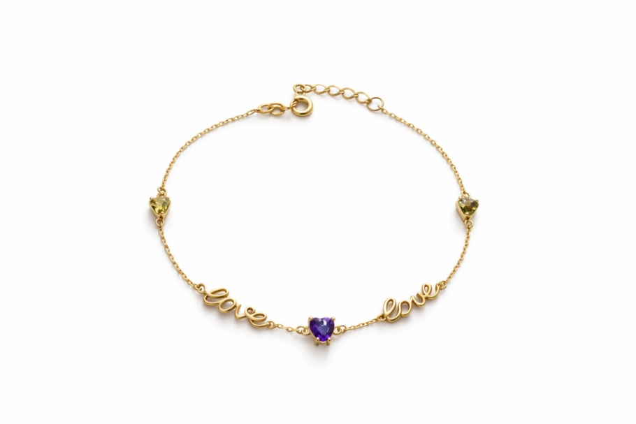 Bratara Love Aur 14K B-48